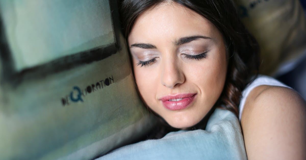 Avoid sleeping on your stomach:
